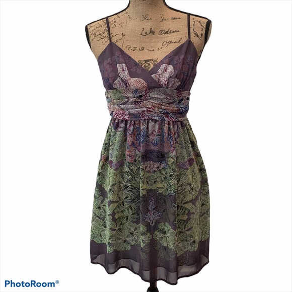 Anthropologie Dresses & Skirts - Anthro Staring at Stars Abstract Floral Dress